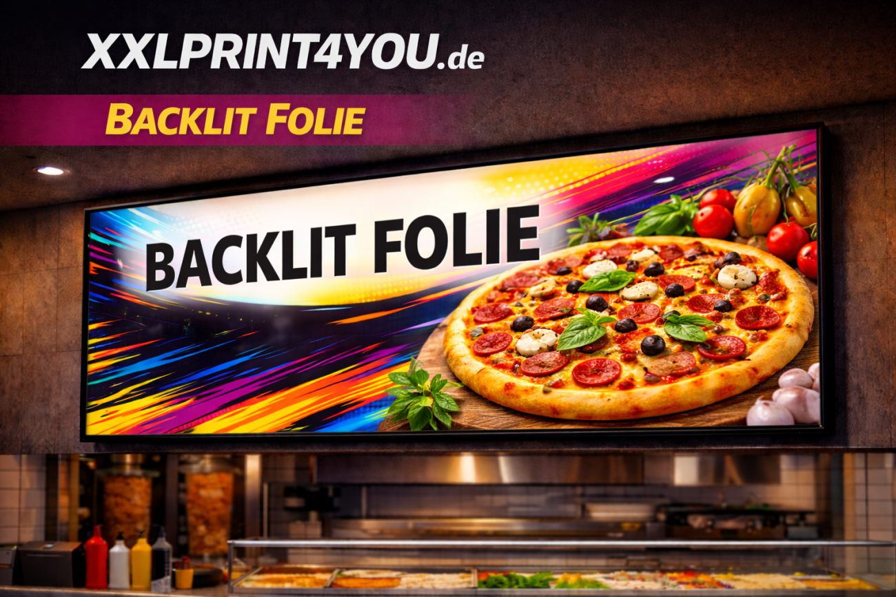 Digitaldruck & Großformatdruck Backlit-Folie