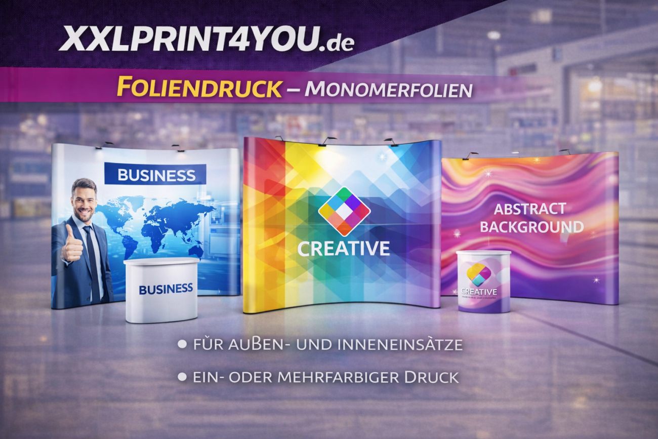 Digitaldruck & Großformatdruck Monomerfolien