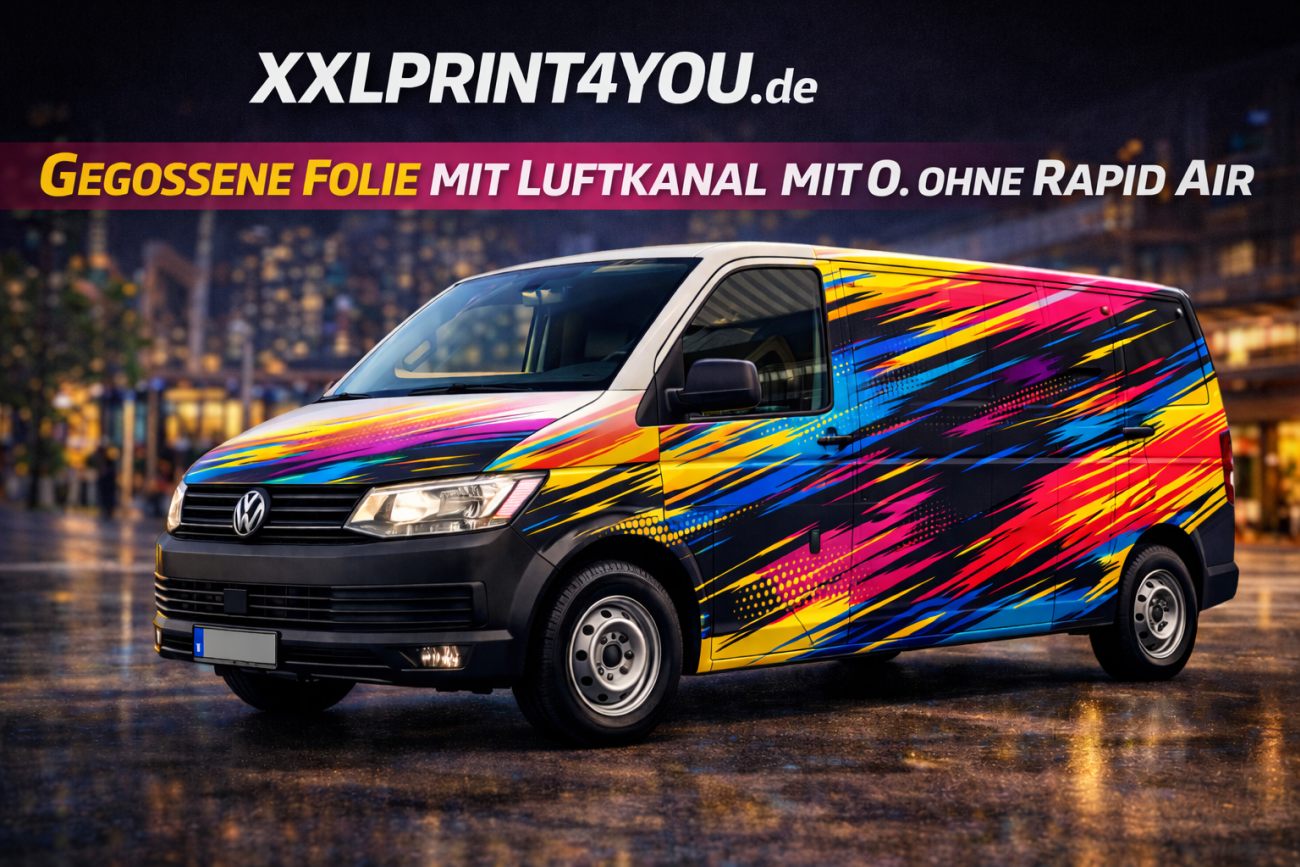 Digitaldruck & Großformatdruck Hochleistungsfolien (bis 7 Jahre)