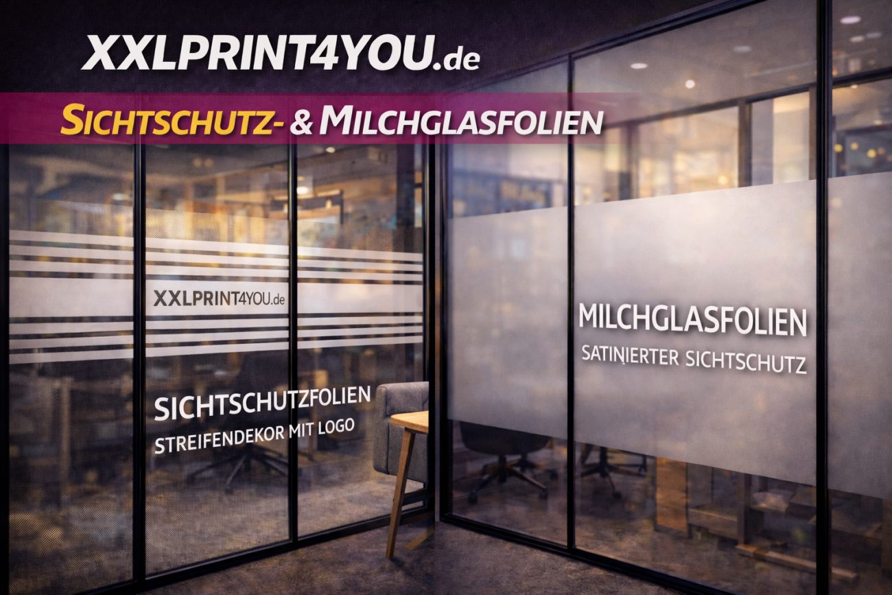 Fenster- & Spezialfolien Sichtschutz- & Milchglasfolien
