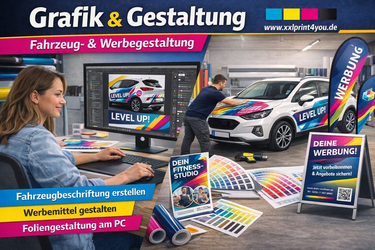 Grafik & Gestaltung Fahrzeug- & Werbegestaltung