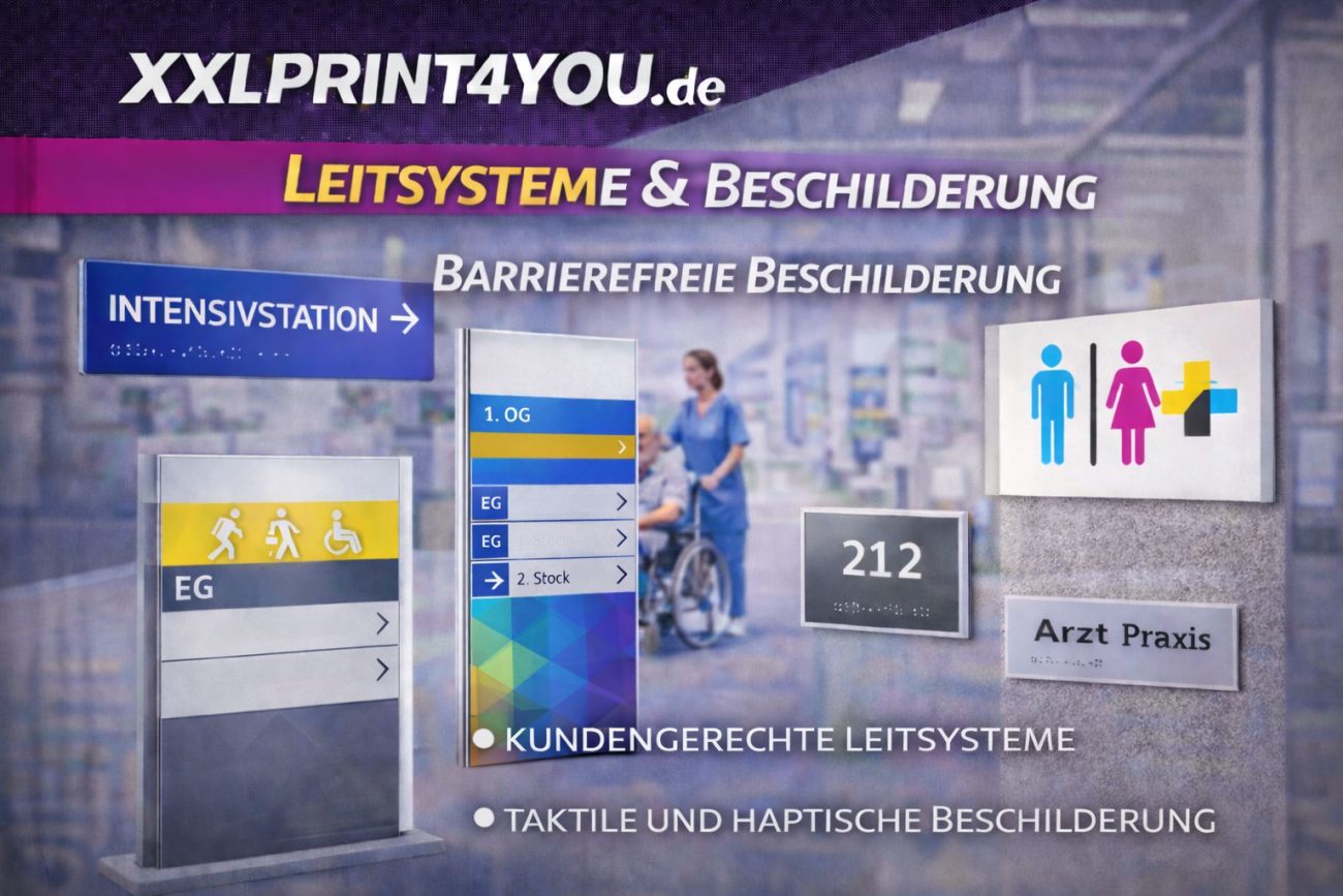 Leitsysteme & Beschilderung